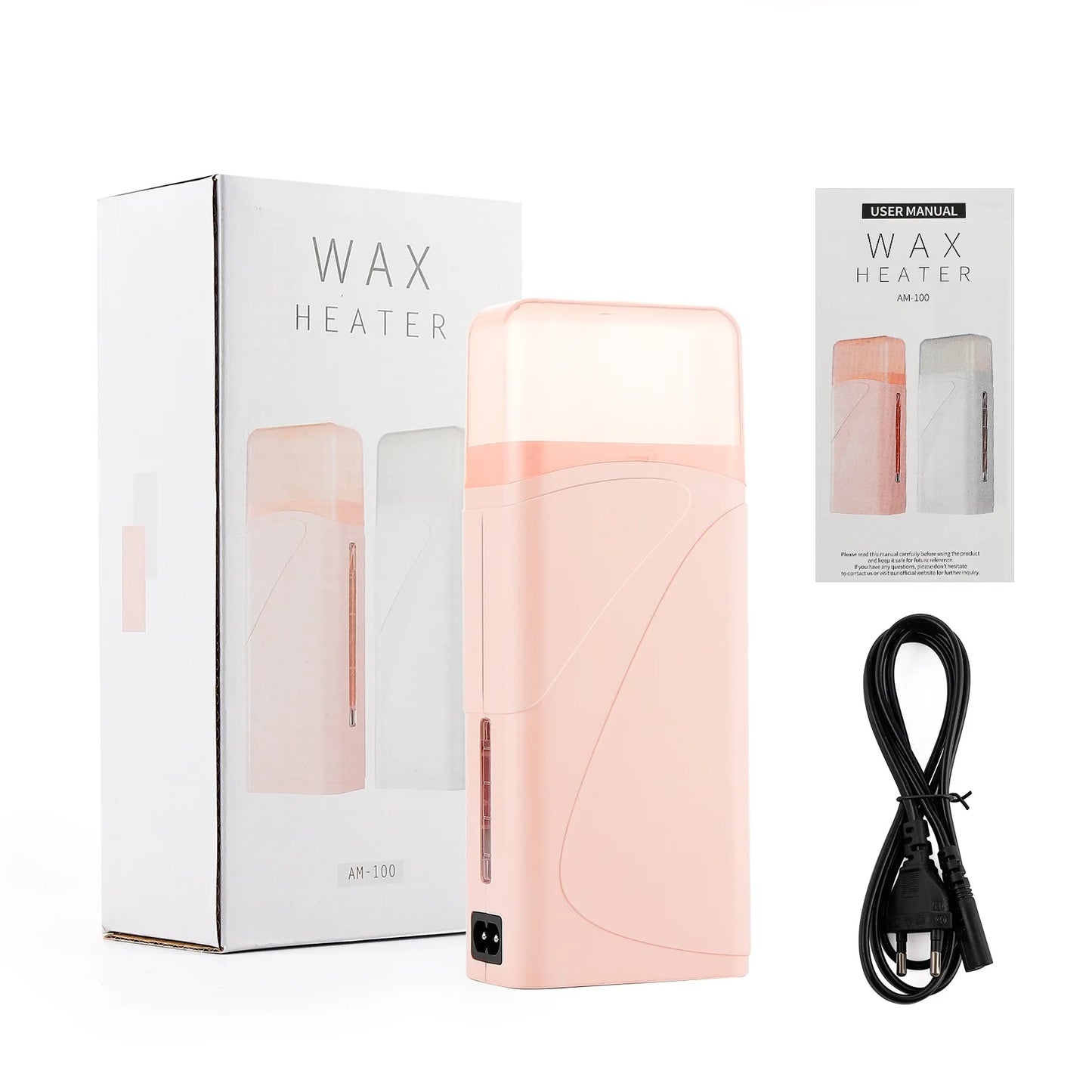 Electric Roll-On Wax Heater - Portable Hair Removal Warmer