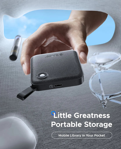 ORICO Portable SSD 560MB/s External Hard Drive for iPhone 15, Mac, PC