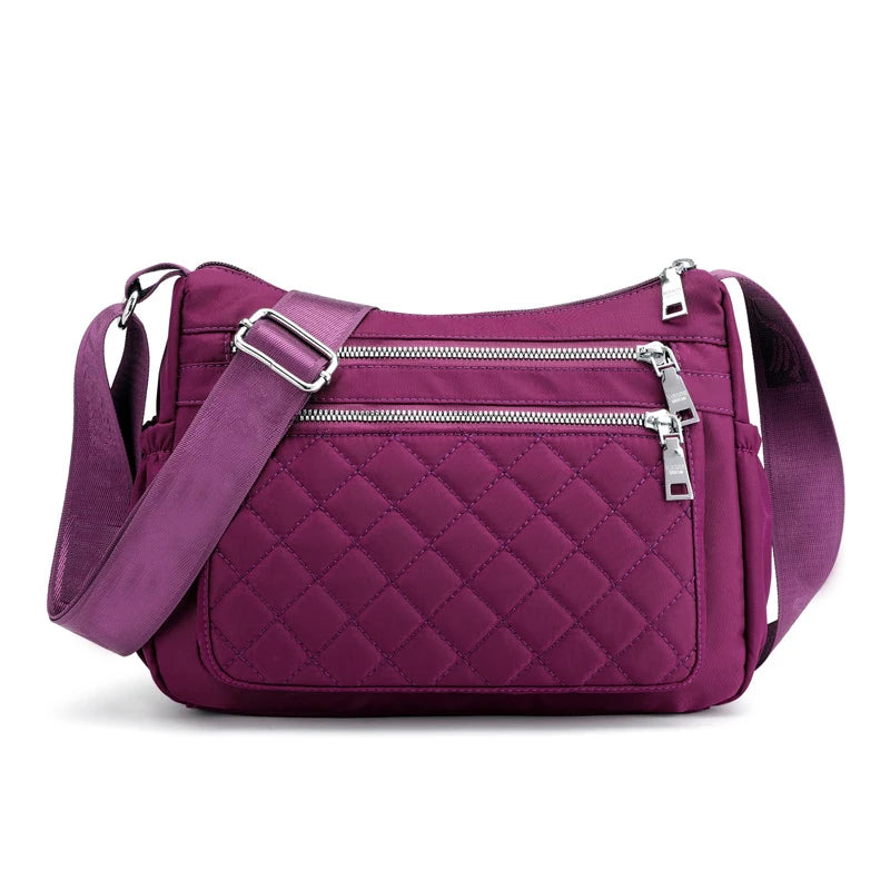 Luxury Nylon Travel Messenger Bag