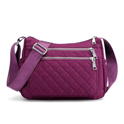 Luxury Nylon Travel Messenger Bag