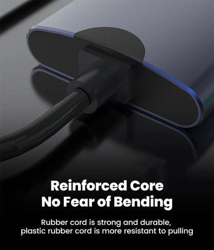 6-in-1 USB & Type-C Memory Card Reader - Fast Data Transfer for All Cards