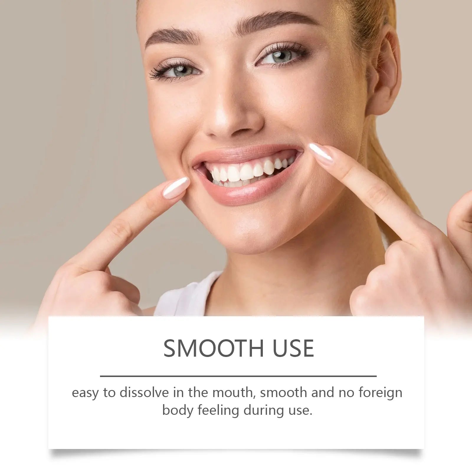 Probiotic Teeth Whitening Mouthwash Tablets for Fresh Breath & Oral Care - 9