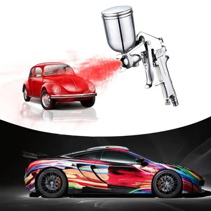 F-75 Professional Pneumatic Air Spray Gun 1.5mm Nozzle for Paint & Furniture