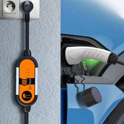Portable EV Charger Type 1/Type 2, 3.5KW Adjustable Electric Vehicle Charger