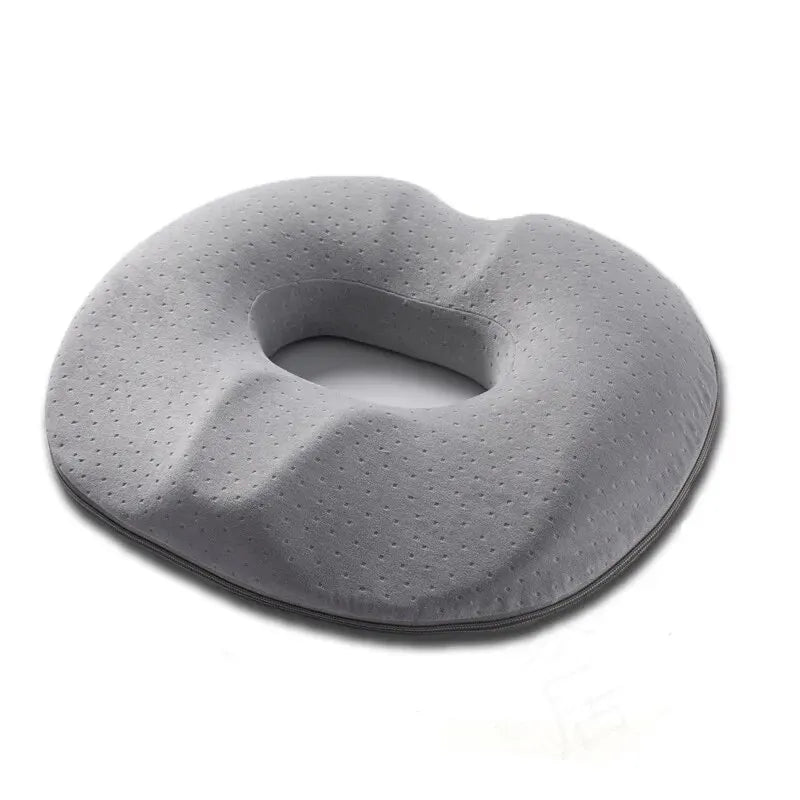 Memory Foam Seat Cushion with USB Heating for Tailbone & Hemorrhoid Relief - 2