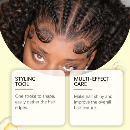 Anti-Frizz Hair Taming Wand - Professional Smoothing Stick for Sleek Hairstyles