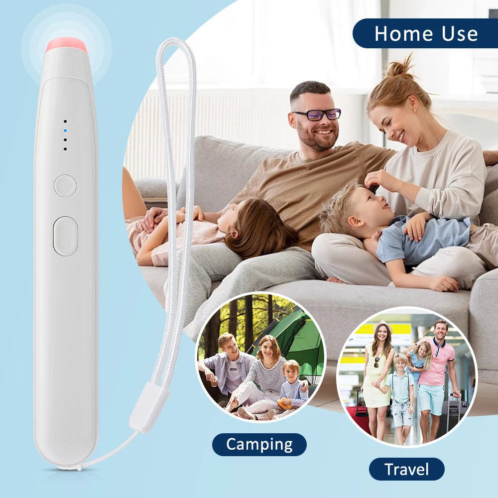 Electronic Insect Bite Itch Relief Pen - Portable Thermal Pulse Healing Tool - 6