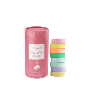 Aromatherapy Shower Steamers Set for Home Spa Relaxation and Stress Relief