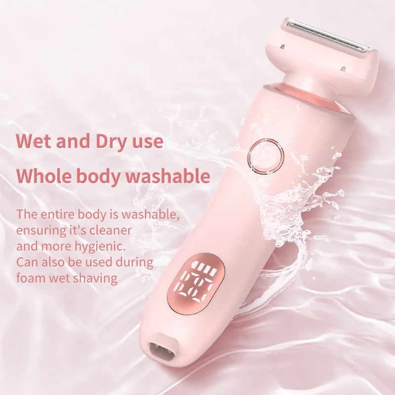 2-in-1 Women’s Electric Shaver & Painless Body Hair Remover