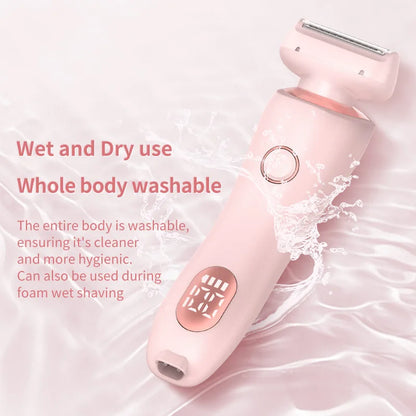 2-in-1 Women’s Electric Shaver & Painless Body Hair Remover