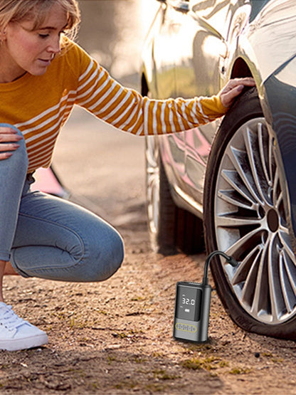 150PSI Portable Tire Inflator Air Compressor