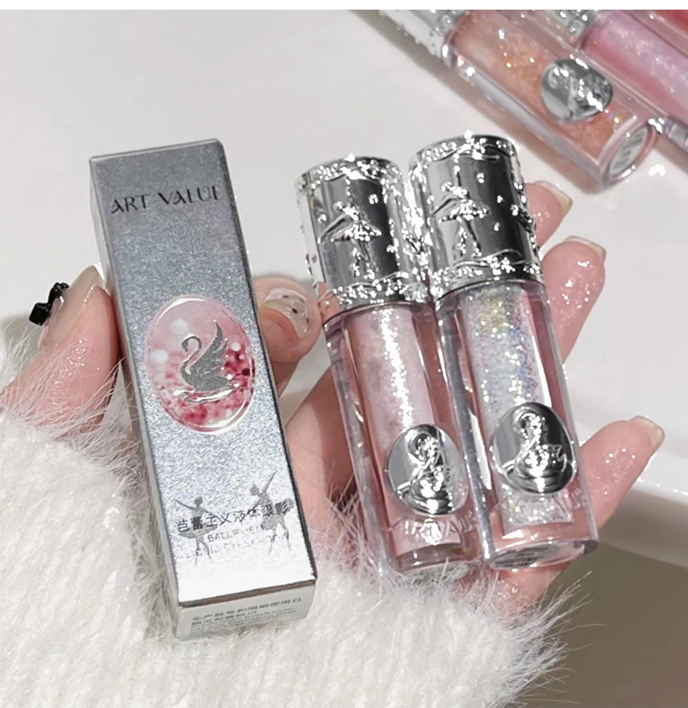 Liquid Shimmer Eyeshadow - Long-Lasting Waterproof Glitter Makeup - 28