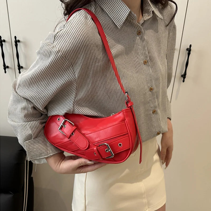 Luxury Vintage Stone Shoulder Bag