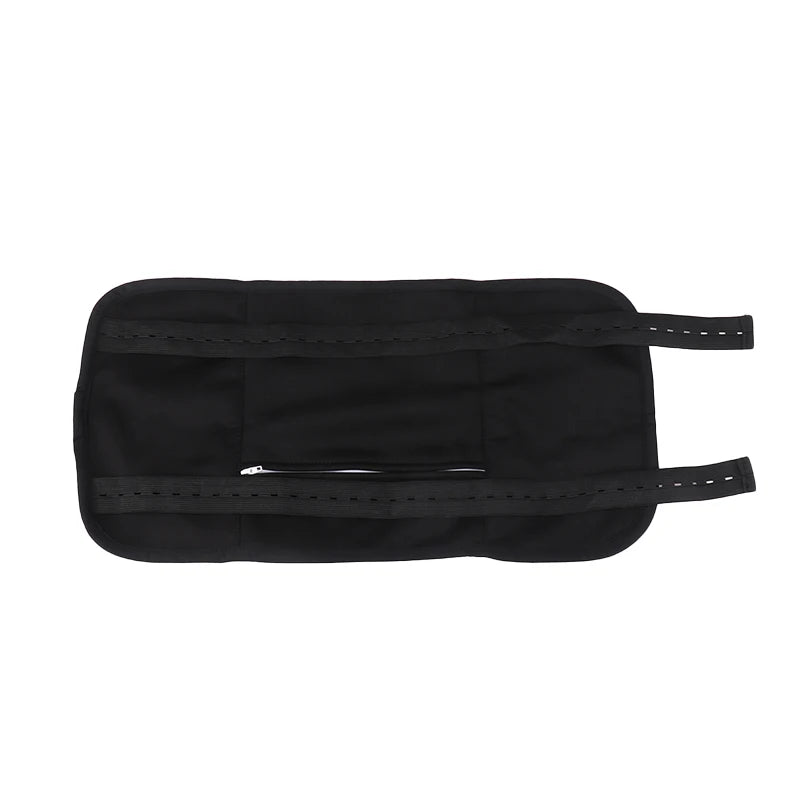 Reusable Castor Oil Pack Wrap - Adjustable Compression Waist Support Band