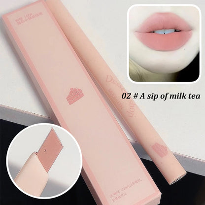 Waterproof Matte Lip Liner Pencil - Long-Lasting Automatic Shaping Pen