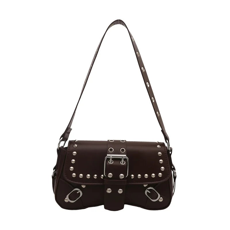 Luxury Trendy Rivet Shoulder Bag