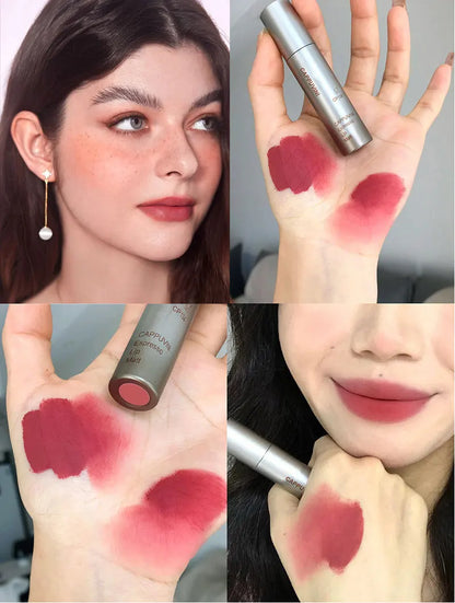 Velvet Matte Liquid Lipstick - Waterproof & Long-Lasting Smudge-Proof Lip