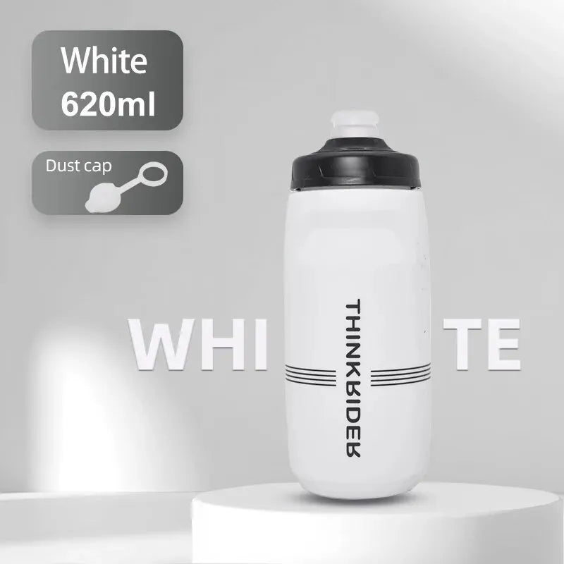 ThinkRider Sports Water Bottle - Leak-Proof Squeeze Bottle for Cycling & MTB