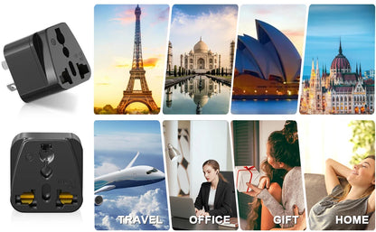3-Pack Australian Travel Plug Adapter – Universal International Power Converter