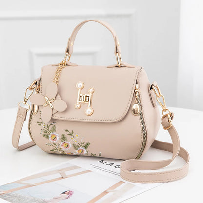 Luxury Embroidered Bucket Bag