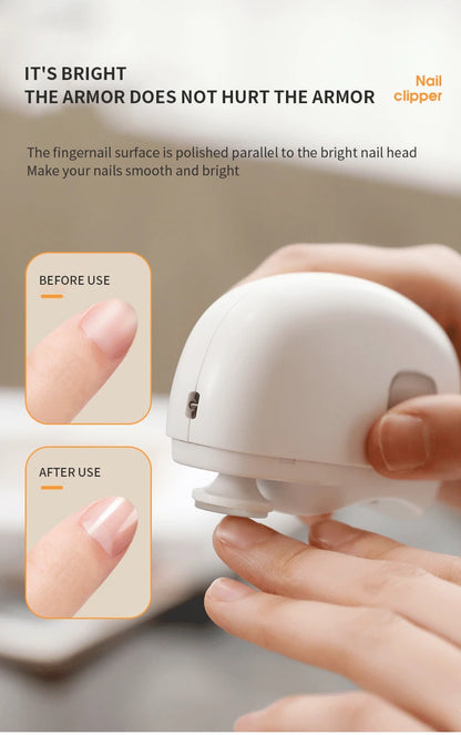3-in-1 Electric Baby Nail Clipper & Safe Automatic Trimmer