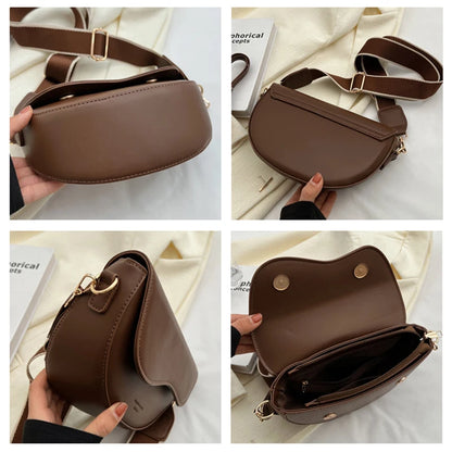 Luxury Vintage Saddle Bag