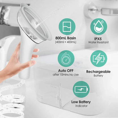 Electric Ear Wax Removal Irrigation System - Safe & Gentle Ear Cleaner