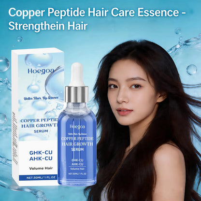 Copper Peptide Hair Growth Serum - Revitalizing Scalp & Anti-Frizz Repair Treatment