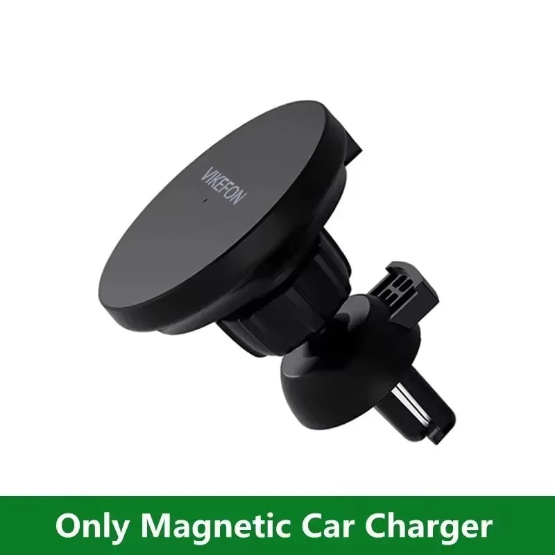 30W Magnetic Fast Wireless Car Charger Holder for iPhone 12-16 Series - 28