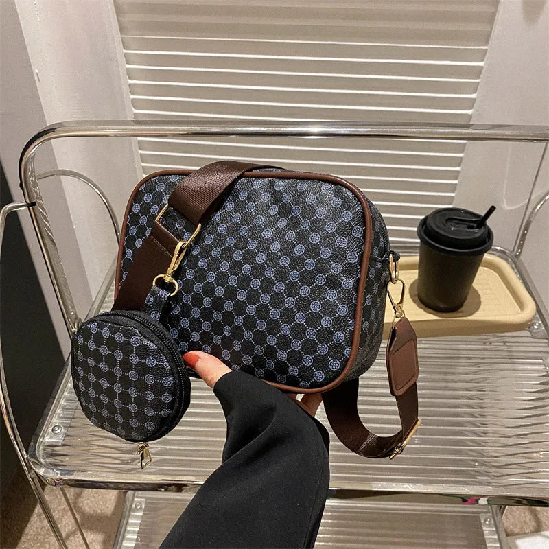 Trendy Plaid Crossbody