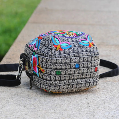 Luxury Bohemian Floral Backpack