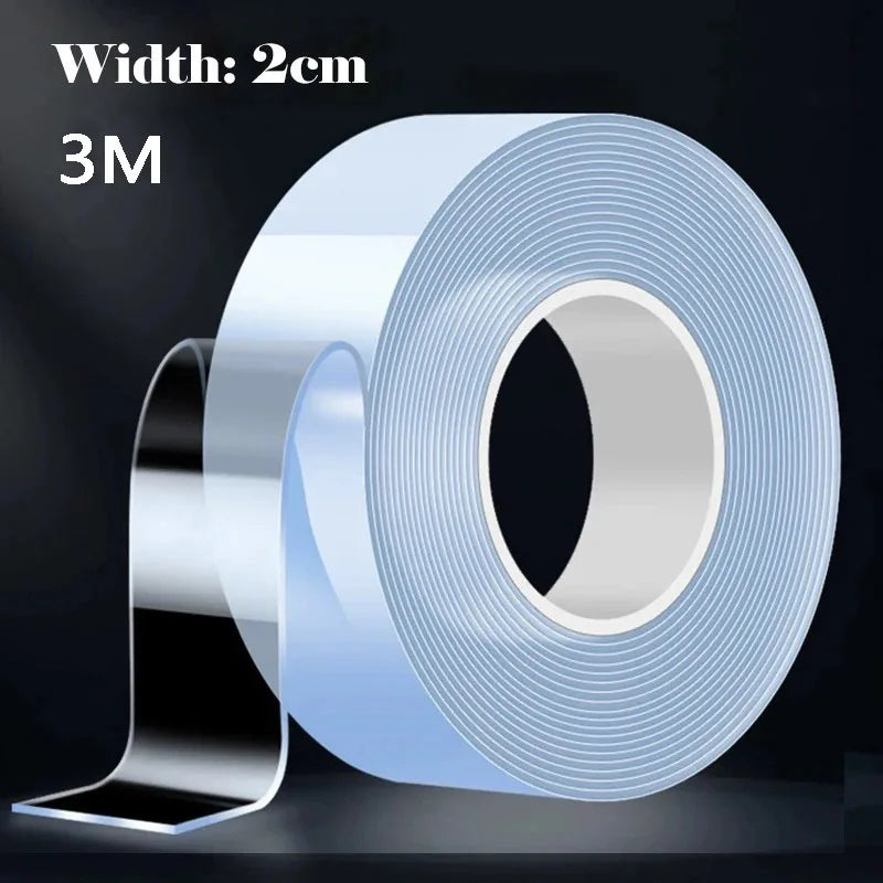 Reusable Waterproof Double-Sided Nano Tape - Strong Traceless Adhesive