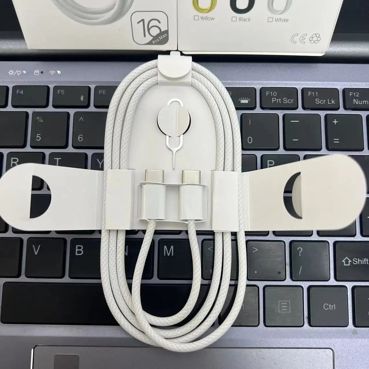 60W USB-C Fast Charging Cable for iPhone 16, Samsung & Android Devices