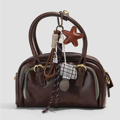 Luxury Baseball Letter Bag Charm