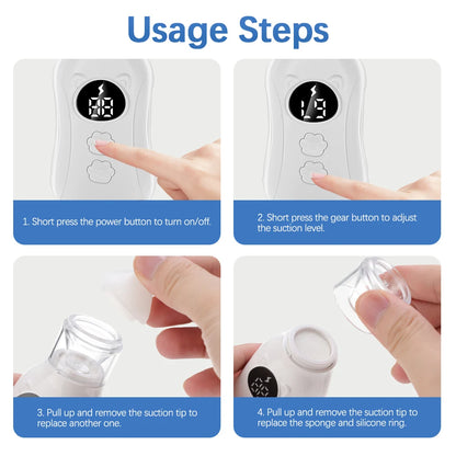 Electric Baby Nasal Aspirator with Soothing Music & Adjustable Suction