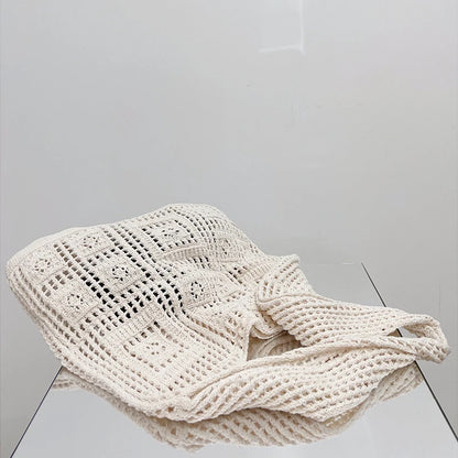 Luxury Hollow Crochet Tote