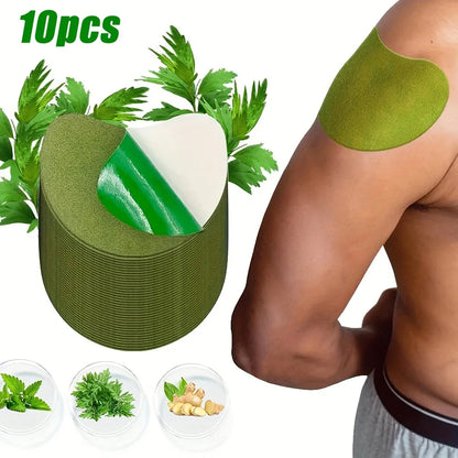 Pain Relief Warming Neck & Shoulder Patches - Long Lasting Herbal Heat Patch