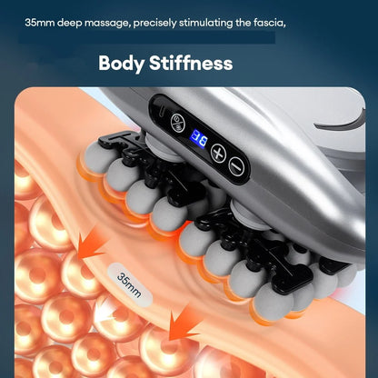 48-Head Deep Tissue Fascia Massager for Full Body Muscle Relief