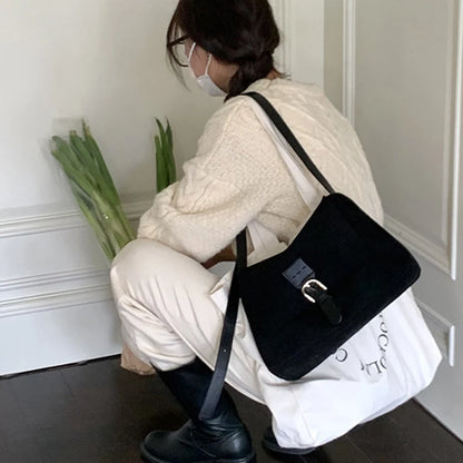Luxury Matte Leather Tote Bag