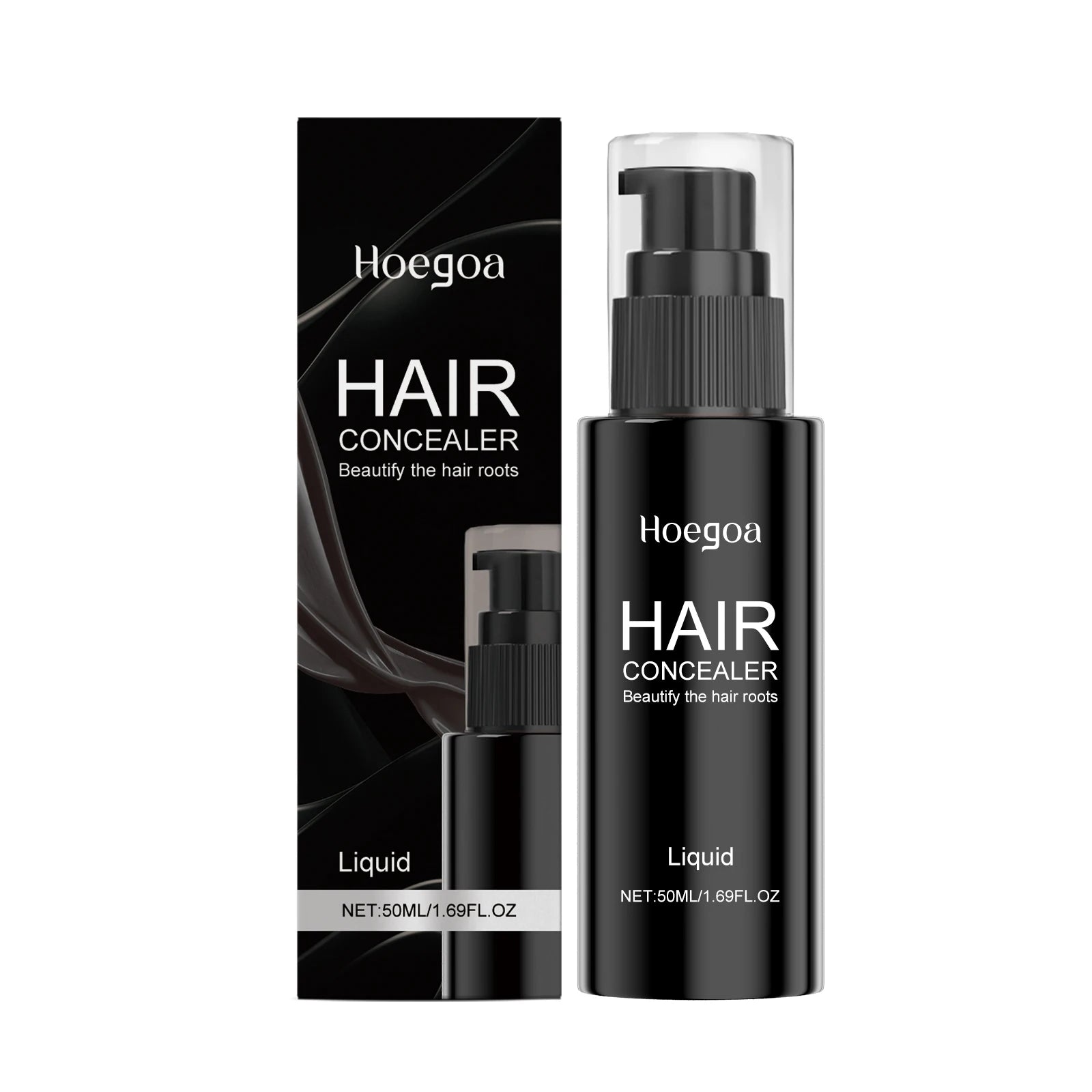 Instant Hairline & Root Concealer – Natural Gray Hair Coverage & Volume Filler - 7
