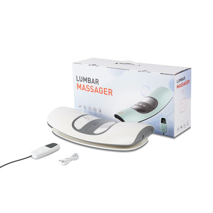 Electric Lumbar Traction Device with Dynamic Airbag Back Stretcher & Massager