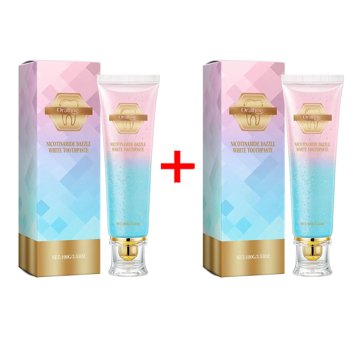 Nicotinamide Teeth Whitening Toothpaste - Deep Stain Removal & Gum Care