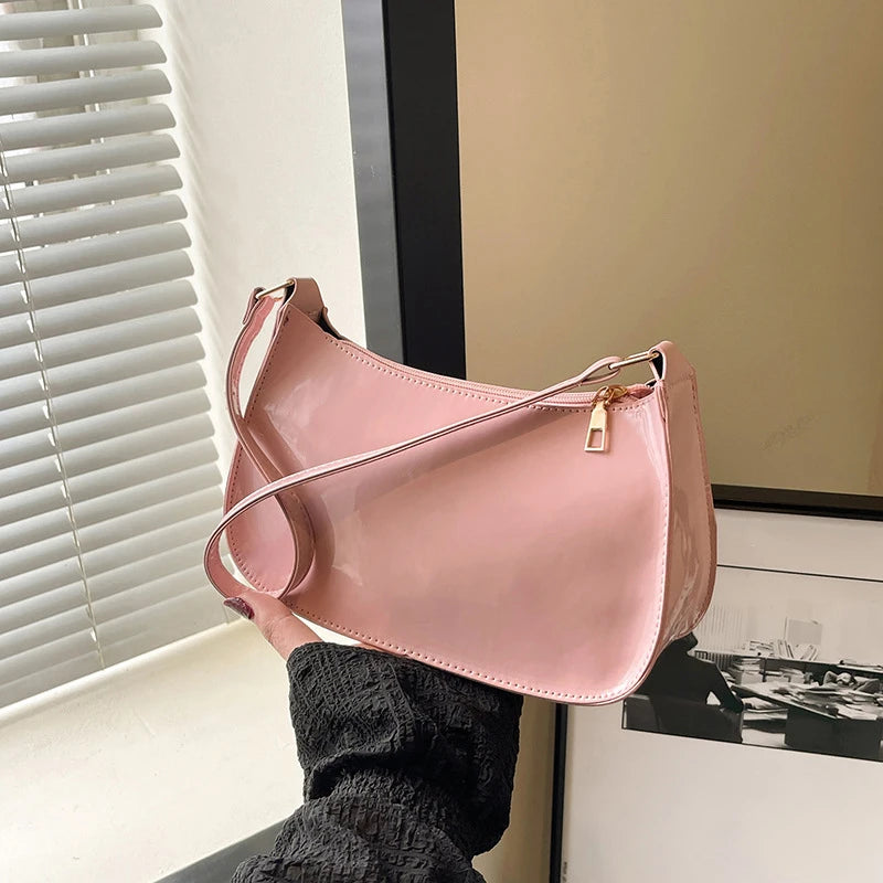 Luxury Retro PU Leather Hobo