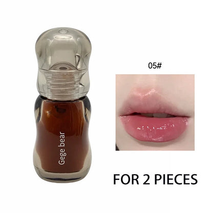 Crystal Gloss Hydrating Lip Tint - Long-Lasting Mirror Finish Plumper
