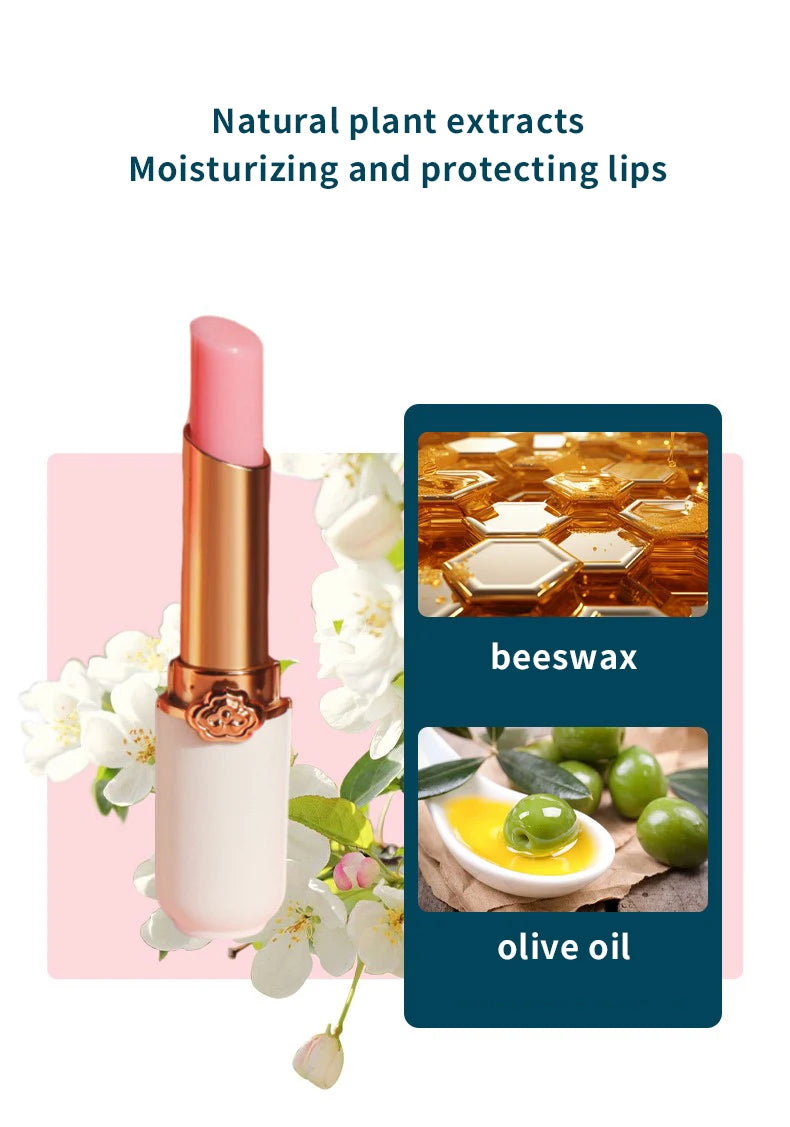 Peach Color-Changing Moisturizing Jelly Lipstick - Long-Lasting Lip Balm - 9