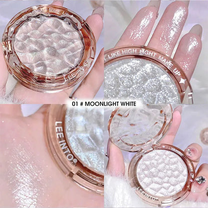 Shimmer Glow Highlighter & Contour Palette - Long-Lasting Radiant Finish