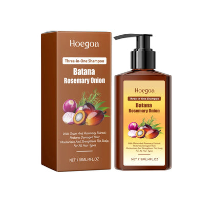 Batana & Rosemary Hair Growth Shampoo for Deep Scalp Repair & Anti-Dandruff