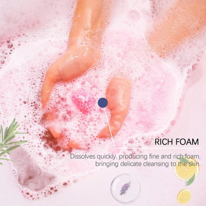 Natural Plant Essence Aromatherapy Spa Bath Bomb Set for Skin Moisturizing