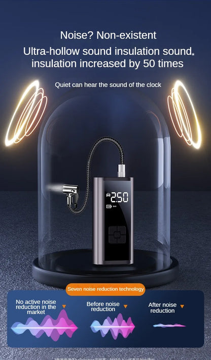 150PSI Portable Tire Inflator & Air Pump