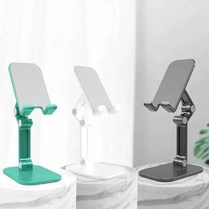 Adjustable Foldable Desk Phone & Tablet Stand - Universal Mount